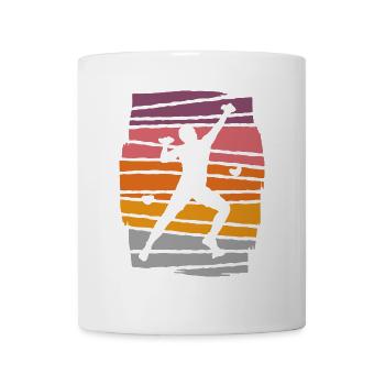 Bouldern Bergsteiger Boulder Klettern - Tasse - Weiß - Vorne