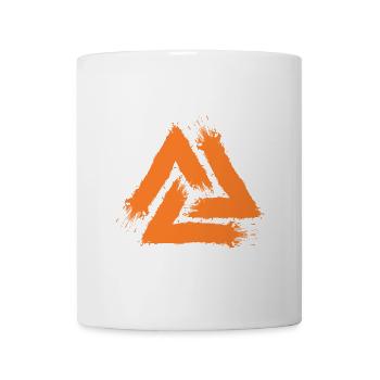 Valknut Symbol - Tasse - Weiß - Vorne