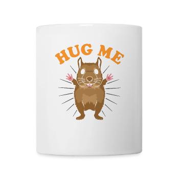 Hug Me Degu - Tasse - Weiß - Vorne