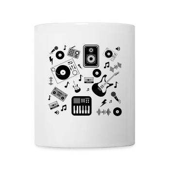 Pêle-Mischen Musik - Tasse - Weiß - Vorne