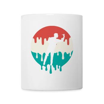 Dart Spieler triefend Dartspiel Dartspieler - Tasse - Weiß - Vorne