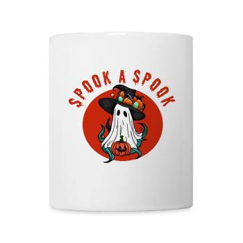 Erschrecke einen Spuk! - Tasse - Weiß - Vorne