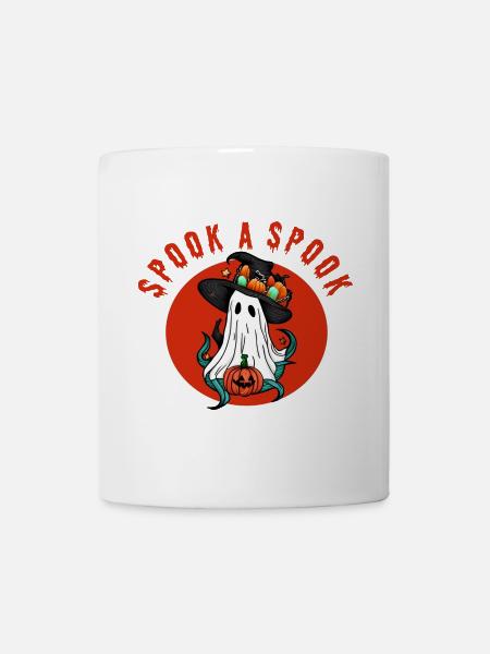 Erschrecke einen Spuk! - Tasse - Weiß