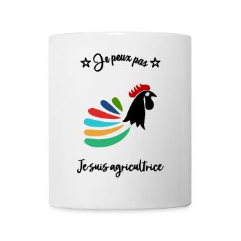 BAUER. BAUER. LANDWIRTSCHAFT. FIRMA - Tasse - Weiß - Vorne