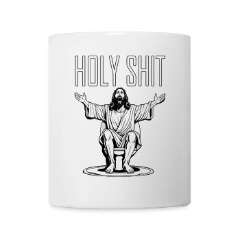 Holy Shit - Tasse - Weiß - Vorne
