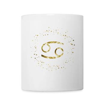 Krebs Sternzeichen - Tasse - Weiß - Vorne