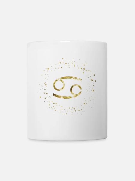 Krebs Sternzeichen - Tasse - Weiß