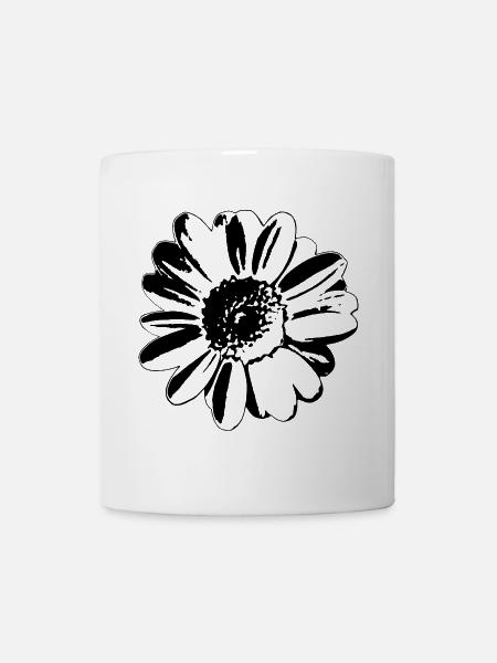 Flower Daisy - Tasse - Weiß