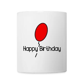 ALLES GUTE ZUM GEBURTSTAG. ALLES GUTE ZUM GEBURTSTAG. JAHRESTAG. - Tasse - Weiß - Vorne