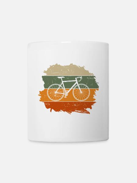 Fahrrad - Tasse - Weiß