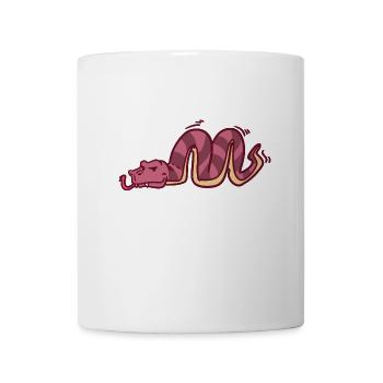 Geheimnisvolle Python Urwaldbewohner - Tasse - Weiß - Vorne