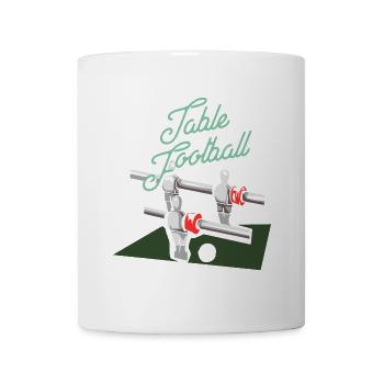 Treffsicherer Tischfußball Torhüter - Tasse - Weiß - Vorne