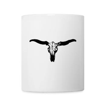 tierschädel rind - Tasse - Weiß - Vorne