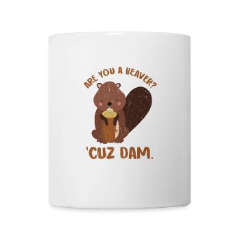Charmanter Biber Herzensbrecher - Tasse - Weiß - Vorne