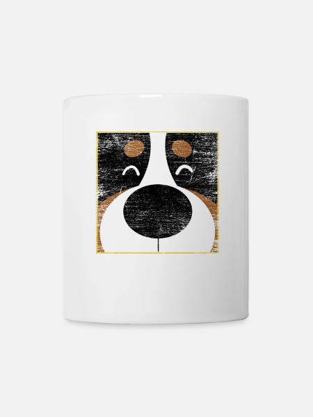 Stolzer Berner Sennenhund Alpenhirt - Tasse - Weiß