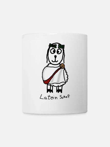 Latein ScHoF - Tasse - Weiß