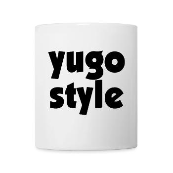 Yugo style - united style of Balkan - Mug - white - Front