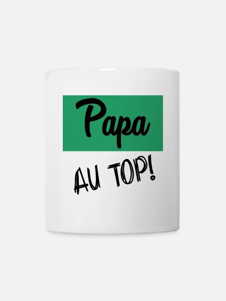 PAPA - Tasse - Weiß