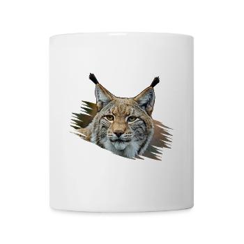 Luchs - Tasse - Weiß - Vorne