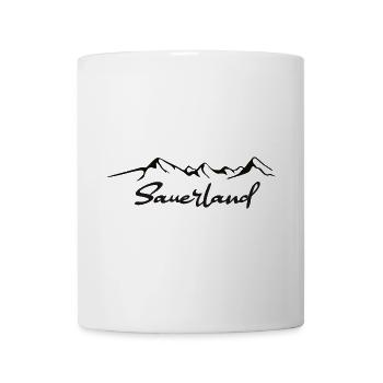 Sauerland Sticker - Tasse - Weiß - Vorne