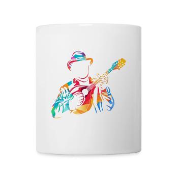 Flinker Mandolinist Zupforchester - Tasse - Weiß - Vorne