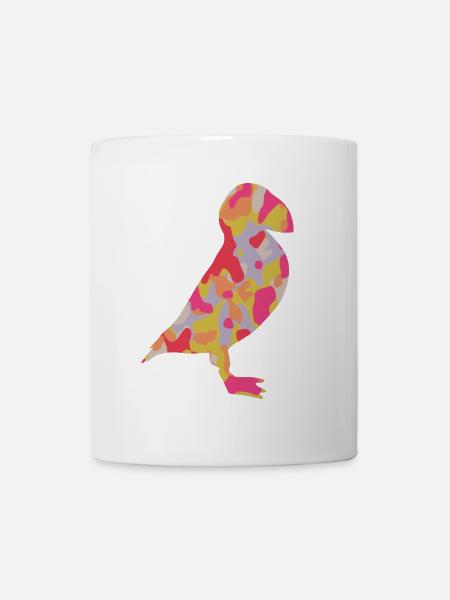 Puffin Papageitaucher Kinder Papageientaucher - Tasse - Weiß