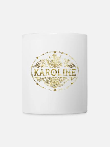 Karoline - Tasse - Weiß