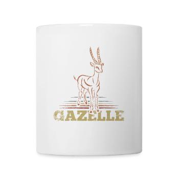 Flinke Gazelle Steppenbewohner - Tasse - Weiß - Vorne