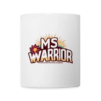 MS Warrior - Tasse - Weiß - Vorne