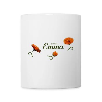 Emma Geburtstag Emma - Tasse - Weiß - Vorne