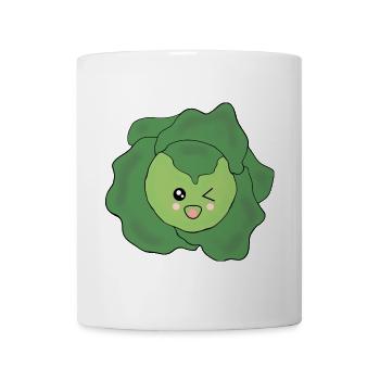 Salat Gemüse Kostüm Fasching Karneval Partnershirt - Tasse - Weiß - Vorne