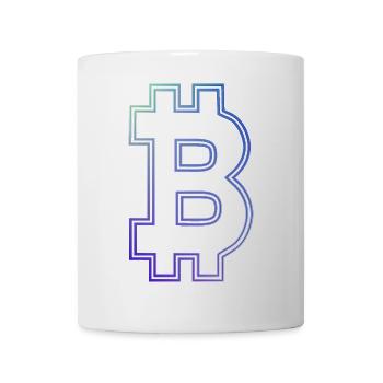 Bitcoin bitcoin BITCOIN Bitcoins bitcoins - Tasse - Weiß - Vorne
