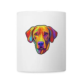 Rhodesian Ridgeback Hunderasse Cartoon Kawaii Illus - Tasse - Weiß - Vorne