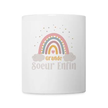 Ätere Schwester Große Schwester - Tasse - Weiß - Vorne