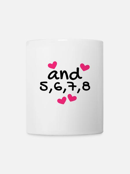 Tanzen Tanz Tanzkurs Rhythmus - Tasse - Weiß