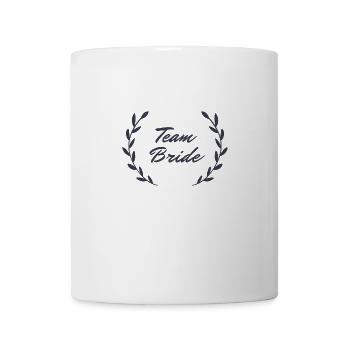 Team Bride | Junggesellinnenabschied | Braut - Tasse - Weiß - Vorne