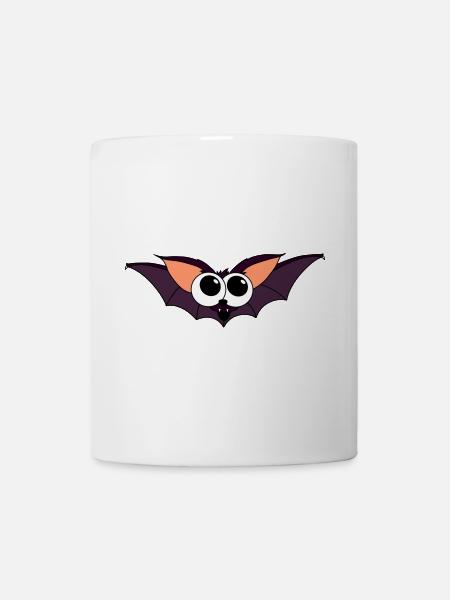 Fledermaus - Tasse - Weiß