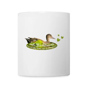 Schnatterente schnattern Quasselstrippe - Tasse - Weiß - Vorne