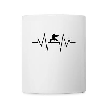 Kampfsport - Tasse - Weiß - Vorne