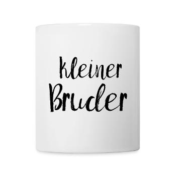 kleiner Bruder - Tasse - Weiß - Vorne
