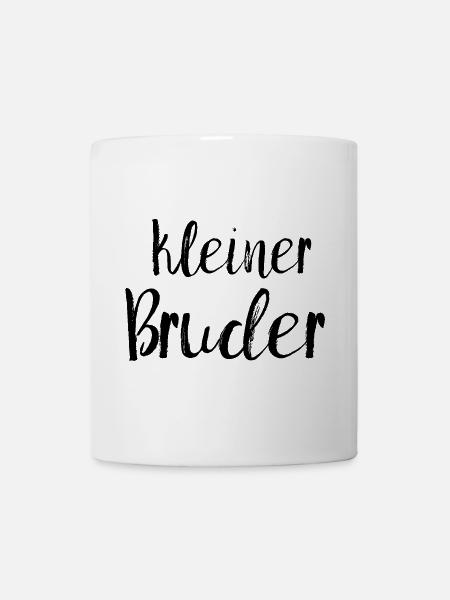 kleiner Bruder - Tasse - Weiß