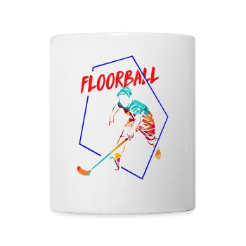 Fangsicherer Floorball Torhüter - Tasse - Weiß - Vorne