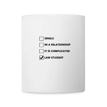 Law student | Jurastudent | Jura | Jurist - Tasse - Weiß - Vorne