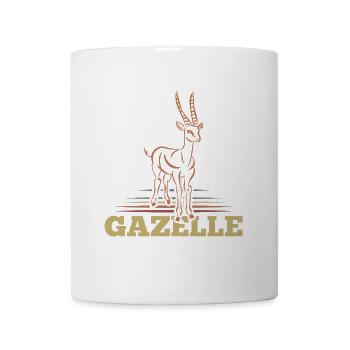 Zierliche Gazelle Afrikasafari - Tasse - Weiß - Vorne