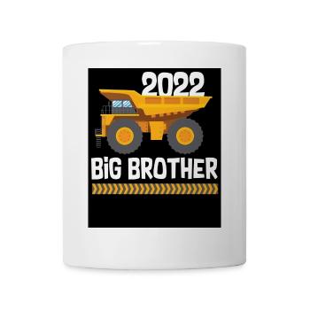 2022 Großer Bruder Radlader - Tasse - Weiß - Vorne