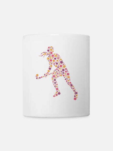 Hockey Spielerin Frauen Mädchen Feldhockey - Tasse - Weiß