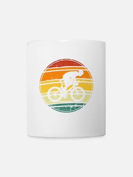 Fahrrad - Tasse - Weiß