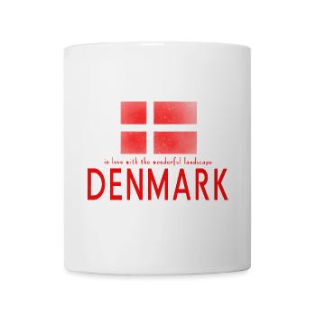 Dänemark Danmark - Tasse - Weiß - Vorne