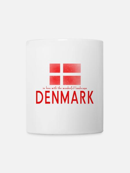 Dänemark Danmark - Tasse - Weiß