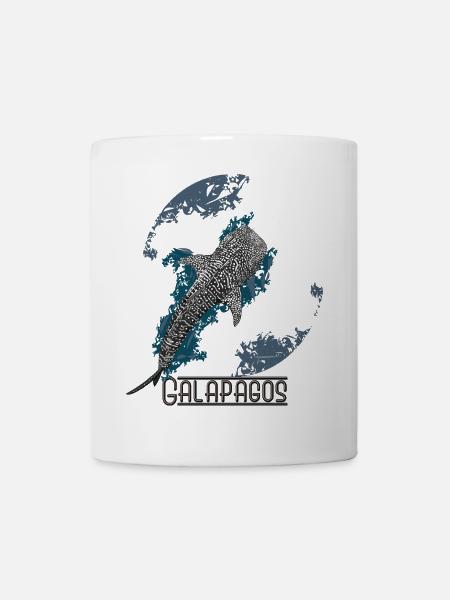 Walhai der Galapagos-Inseln - Tasse - Weiß